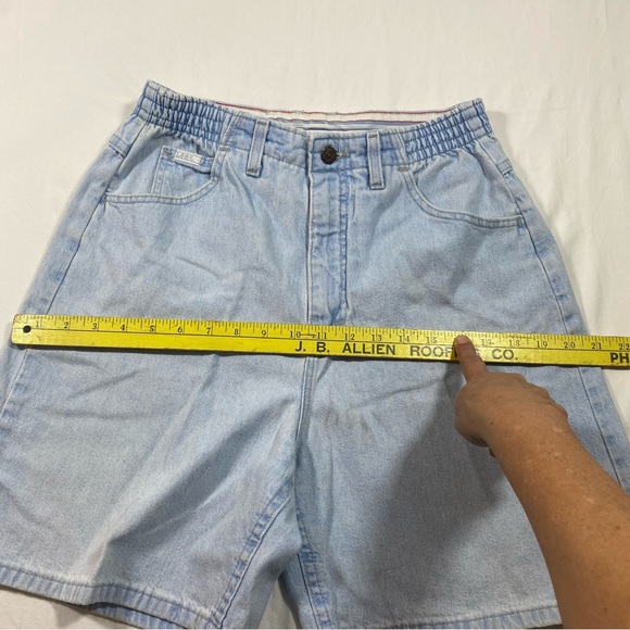 Lee High Rise Vintage Shorts mom shorts Woman’s Elastic Bermuda Shorts s… - Picture 7 of 10